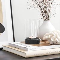 VILLEROY & BOCH - Manufacture Rock Home - Windlicht 14cm zwart - thumbnail