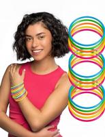 Neon Armbanden Set (15st) - thumbnail