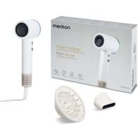 Haardroger - MEDION - MD19983 - 1600 W - 2 snelheden - 85°C - LED-design - Wit - thumbnail