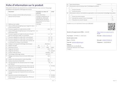 Monitor PIP2700V Full HD 27"
