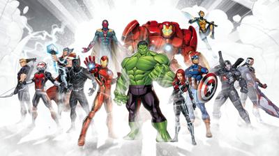 Komar Into Adventure Fotobehang Marvel - Avengers - Unite - IADX10-065