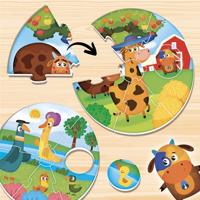 Educatief Spel Lisciani Giochi Montessori Baby Round Puppies (FR) - thumbnail