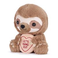 Love Hearts Luiaard knuffel - Let's hang out - 18 cm - thumbnail