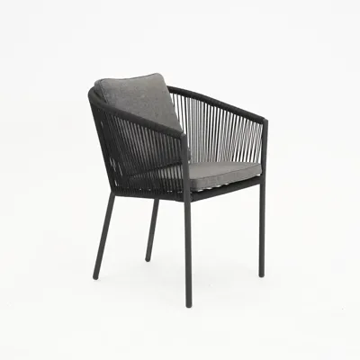 Vita Dining Tuinstoel Reims - Zwart