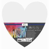 Nassau Canvas hart 100% katoen 29cm - thumbnail