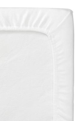 HEMA Ledikant molton hoeslaken 60 x 120 cm (wit)