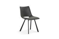 Stoel Holly Zwart - Set van 2 - thumbnail