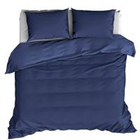 De Witte Lietaer De Witte Lietaer OLIVIA Dekbedovertrek Blue indigo 240x200/220 - thumbnail