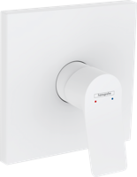 Douchemengkraan Inbouw HansGrohe Vivenis Eengreeps Mat Wit - thumbnail