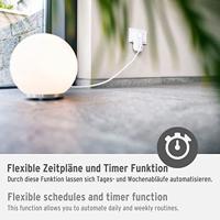 Brennenstuhl 1294840 smart plug Wit Thuis 3680 W - thumbnail