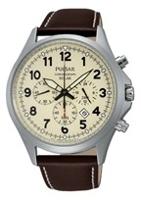 Horlogeband Pulsar VS75-X001 / PX5005X1 Leder Bruin 22mm - thumbnail