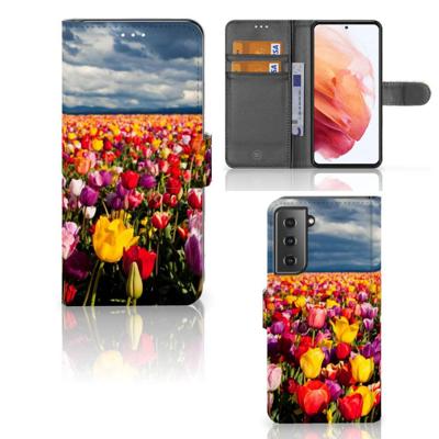 Samsung Galaxy S21 Hoesje Tulpen Samsung Galaxy S21 Hoesje Tulpen