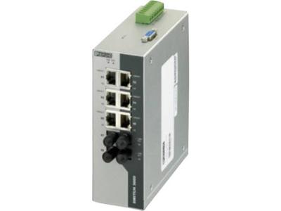 Phoenix Contact FL SWITCH 3006T-2FX ST Industrial Ethernet Switch 10 / 100 Mbit/s Phoenix Contact FL SWITCH 3006T-2FX ST Industrial Ethernet Switch 10 / 100 Mbit/s