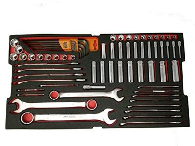 Bahco inlay koffer doppen 1/4, 3/8 | FF2B02