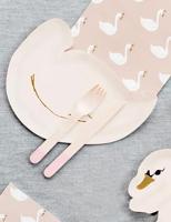 Houten Bestek Woodland Lichtroze (18st) - thumbnail