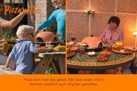 Emerio PO-115984 Pizzarette Cool Wall + 6 Spatels Terracotta/Zwart - thumbnail