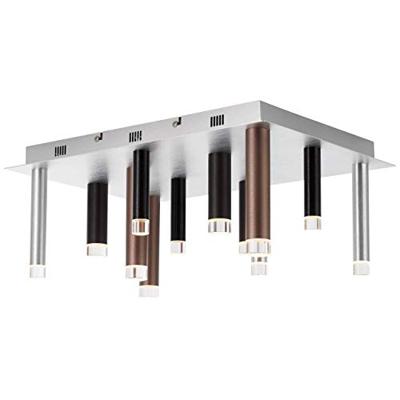 Brilliant Vierkante plafondlampCembalo met led - G93769/20