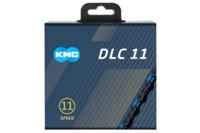 KMC fietsketting dlc 11 - 118 schakels - blauw/zwart - extreem duurzaam - 243g - thumbnail