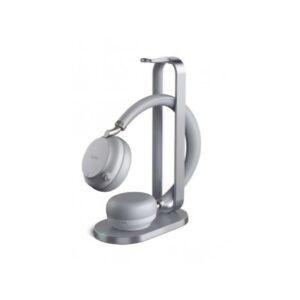 Yealink Bluetooth headset BH72 UC Light Gray USB-A met oplaadstandaard