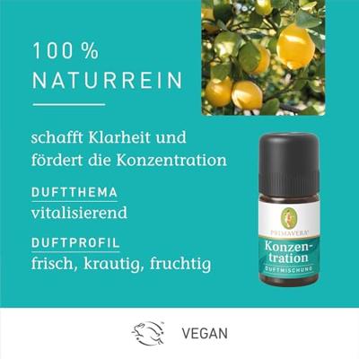 Primavera Concentration blend 5 Milliliter