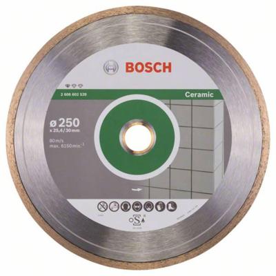 Bosch Accessoires Diamantdoorslijpschijf Standard for Ceramic 250 x 30+25,40 x 1,6 x 7 mm 1st - 2608602539 Bosch Accessoires Diamantdoorslijpschijf Standard for Ceramic 250 x 30+25,40 x 1,6 x 7 mm 1st - 2608602539
