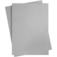 Creativ Company Gekleurd karton, a2, vel 420x594 mm, 180 gr, grijs, 10 vel/ 1 doos - thumbnail