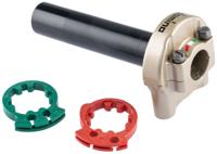 Domino gasdraaigreep armatuur "xm2". throttle grips alu go 2-train xm2 - thumbnail