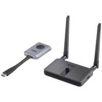 SpeaKa Professional SP-WTR-400 Draadloze HDMI-set 30 m 2.4 GHz, 5 GHz 1920 x 1080 Pixel Veilige draadloze overdracht - thumbnail