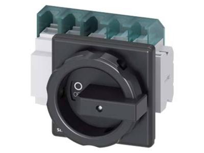 Zwart 4-polig 35 mm² 63 A 1x NO, 1x NC 690 V/AC Siemens 3LD25041TD51