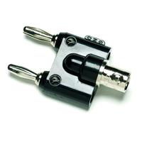 Fluke BP881 Meetadapter BNC-stekker - Bananenstekker 4 mm Stapelbaar Zwart - thumbnail
