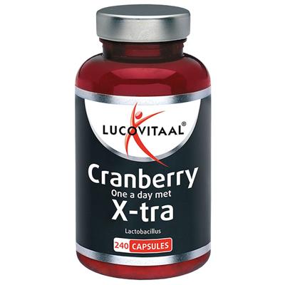 Lucovitaal Cranberry met X-tra Lactobacillus Capsules - thumbnail
