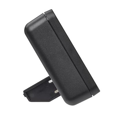 TFA Dostmann 60.2035.01 Kwarts Tafelklok Zwart