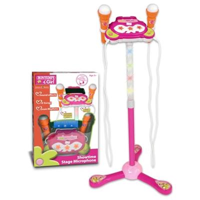 Bontempi stage microfoon roze