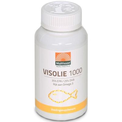 Mattisson Omega 3 visolie 35% EPA 25% DHA 1000mg 90 Capsules