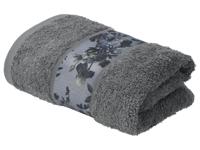 LIVARNO Set van 2 handdoeken 50 x 100 cm (Grijs) - thumbnail