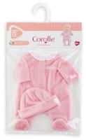 Roze pyjama + muts - COROLLE rozen - thumbnail