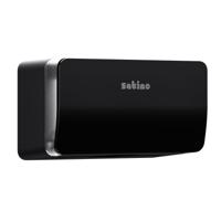 Handdoekdispenser Satino PT3 Hyginity XS zwart 333429 - thumbnail