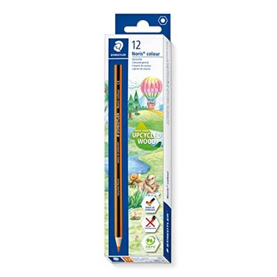 Kleurpotlood staedtler noris 185 oranje | 12 stuks