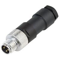 binder 99-3379-00-03 Sensor/actuator connector, niet geassembleerd M8 Aantal polen (sensoren): 3 Stekker, recht 1 stuk(s) - thumbnail