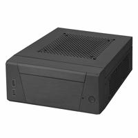 Silverstone Milo 10 Desktop Zwart - thumbnail