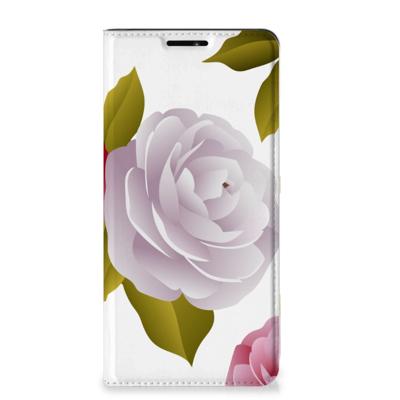 Motorola Edge 20 Pro Smart Cover Roses Motorola Edge 20 Pro Smart Cover Roses