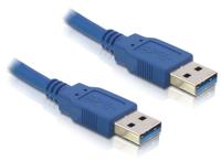 Delock 83121 Kabel USB 3.0 Type-A male > USB 3.0 Type-A male 0,5 m blauw - thumbnail