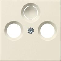 Gira inzetplaat centrale antenne creme wit systeem 55 - thumbnail