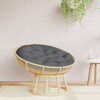 VidaXL Zitkussen rond ø 100x11 cm oxford stof antracietkleurig - thumbnail
