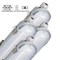 4 PACK - LED's Light PRO Philipps LED TL armatuur 150 cm - Met noodaccu - 185lm/w - Energielabel B - 47W 7200lm 4000K - thumbnail