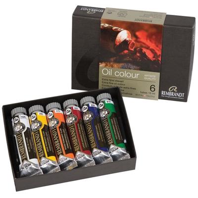 Rembrandt Olieverf Starterset - 6 x 15 ml Tubes