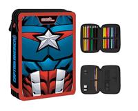 Captain America Gevuld Etui - thumbnail