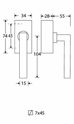 DK Garnituur afsl. Kare/Bauhaus MMC