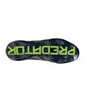 adidas Predator Pro Gras Voetbalschoenen (FG) Zwart Donkergrijs Neongeel - thumbnail