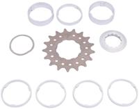 POINT steek-tandwiel set sprocket w.spacer set 17t - thumbnail